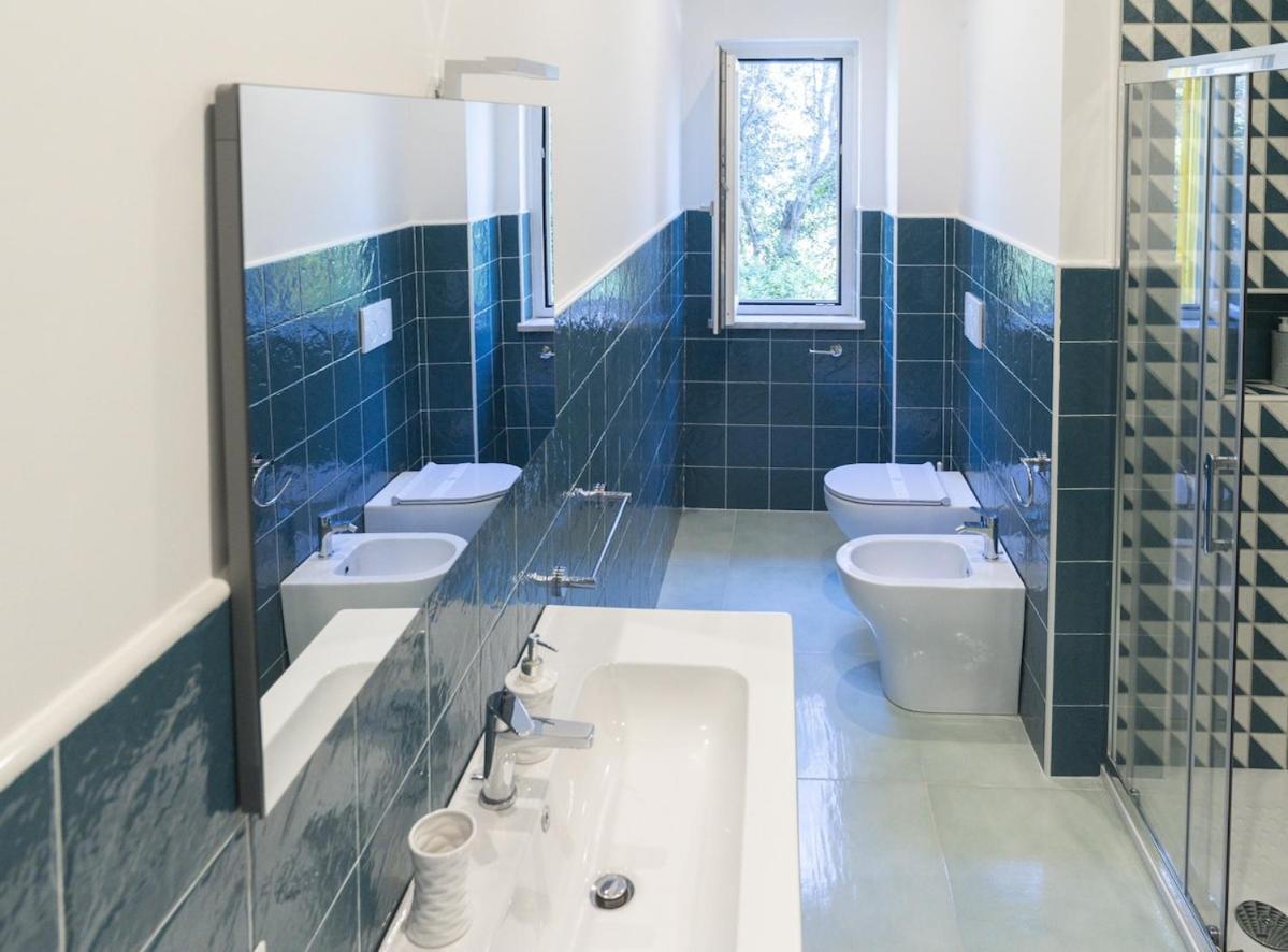 Sorrentovibes - Modern Apartment With Terrace, Swimming Pool&Tennis Kültér fotó