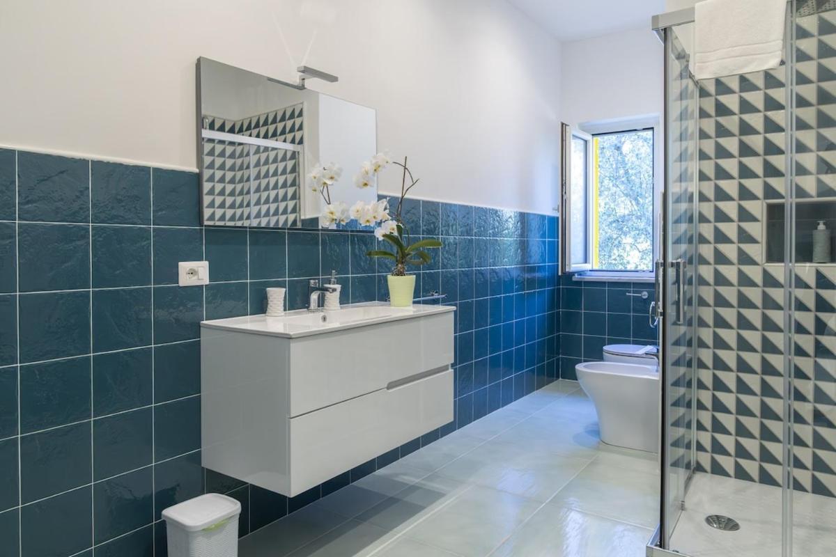 Sorrentovibes - Modern Apartment With Terrace, Swimming Pool&Tennis Kültér fotó